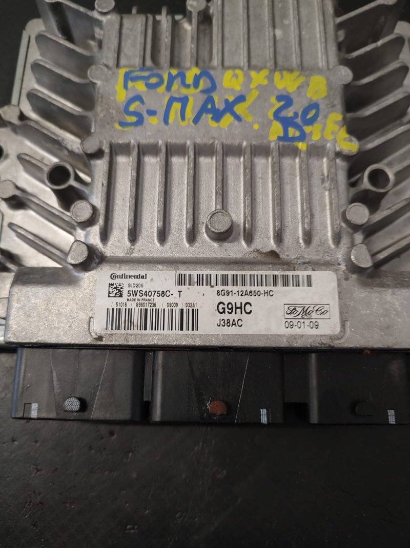 Calculator motor ECU , FORD GALAXY  , FORD S-MAX  COD 8G91-12A650-HC SID 206   FACTURA SI GARANTIE - imagine 2