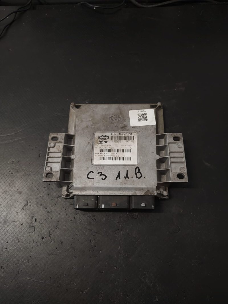 Calculator motor ECU , PEUG 206 COD 9642597680 IAW 48P2    FACTURA SI GARANTIE - imagine 3