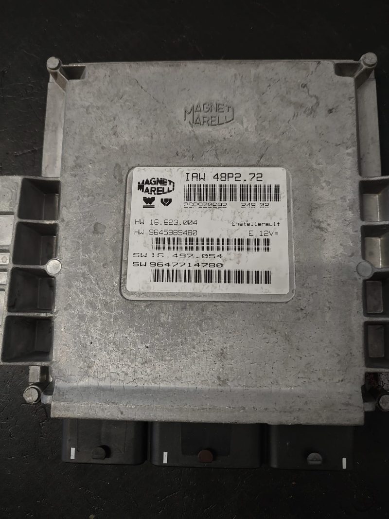 Calculator motor ECU , CITREN C3 , 2004 COD 9645989480 9647714780 IAW 48P2.72  FACTURA SI GARANTIE - imagine 3
