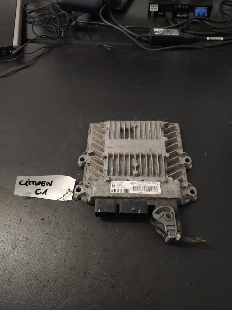 Calculator motor ECU, CITROEN C1, 2005-2022 COD 9659188880 5WS 40168F-T SID 805  FACTURA SI GARANTIE - imagine 3