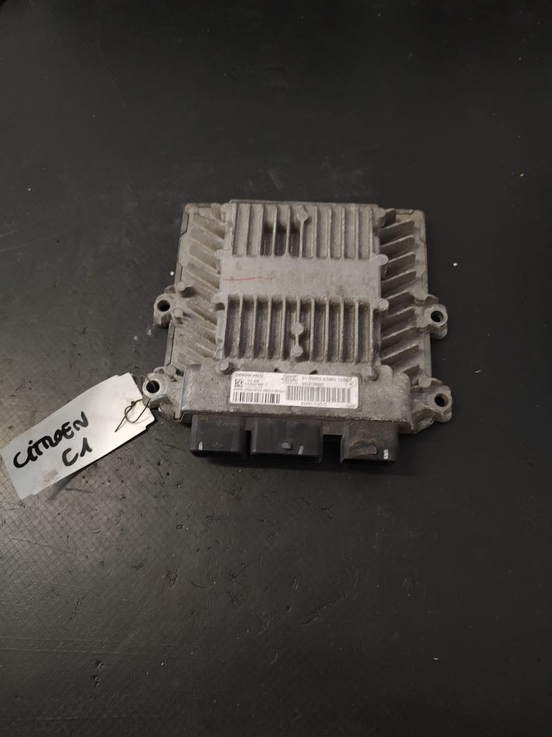 Calculator motor ECU, CITROEN C1, 2005-2022 COD 9659188880 5WS 40168F-T SID 805  FACTURA SI GARANTIE
