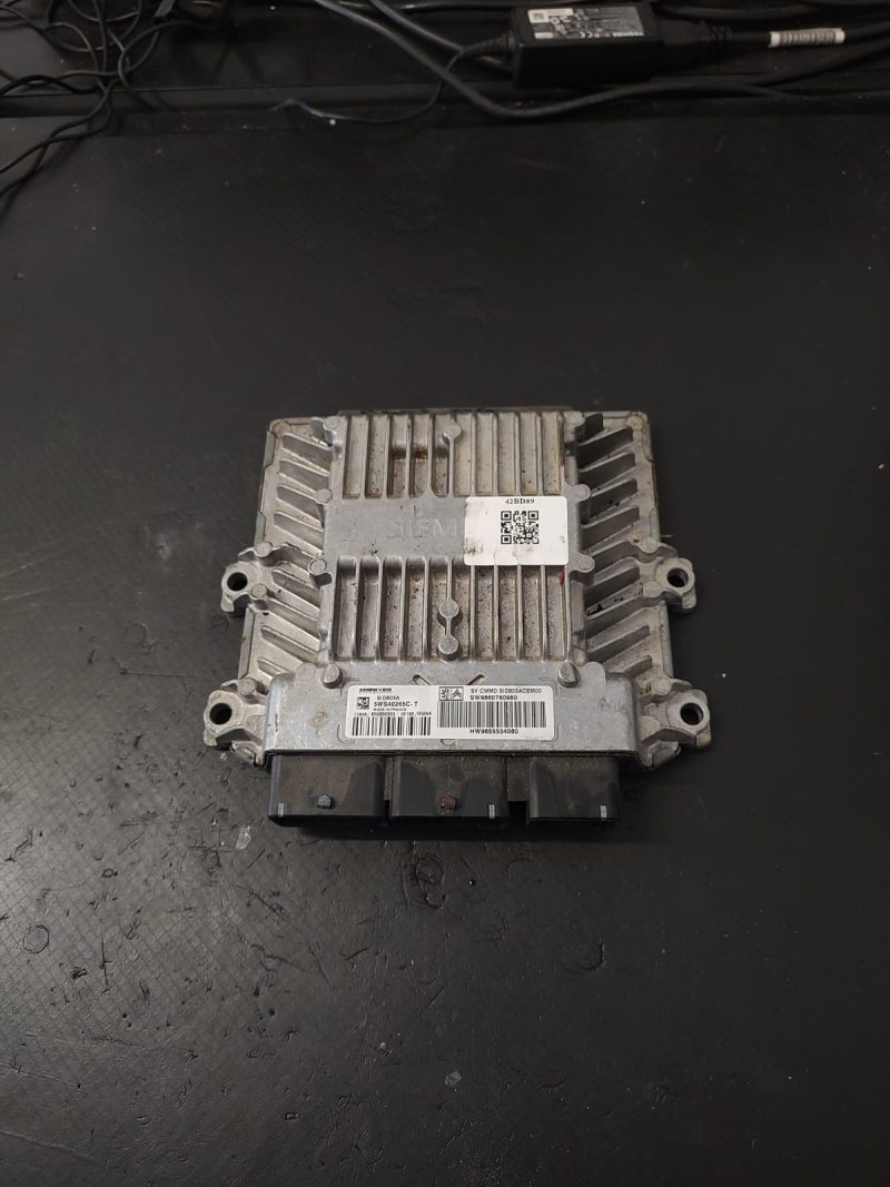 Calculator motor , ECU , Peugeot 407 , 2.0 HDI COD 9660780980 5WS40265C-T SID803A  FACTURA SI GARANTIE