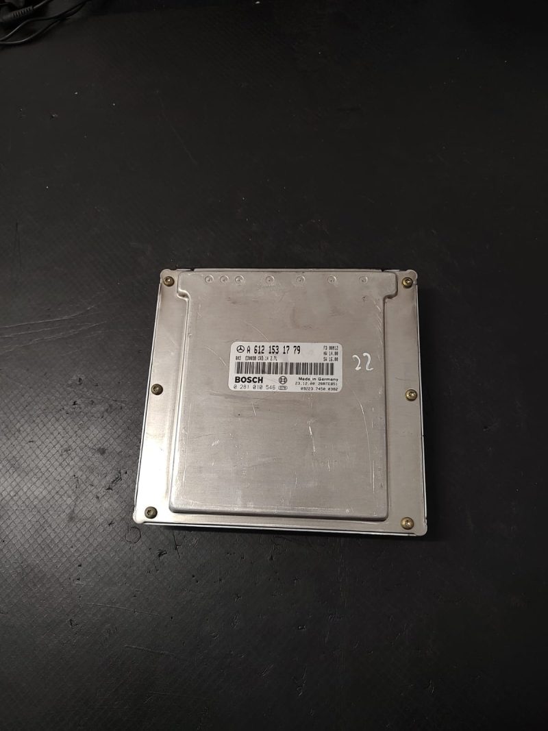 Calculator motor , ECU , MERDEDES ML W163 , COD A6121531779  0281010546    FACTURA SI GARANTIE