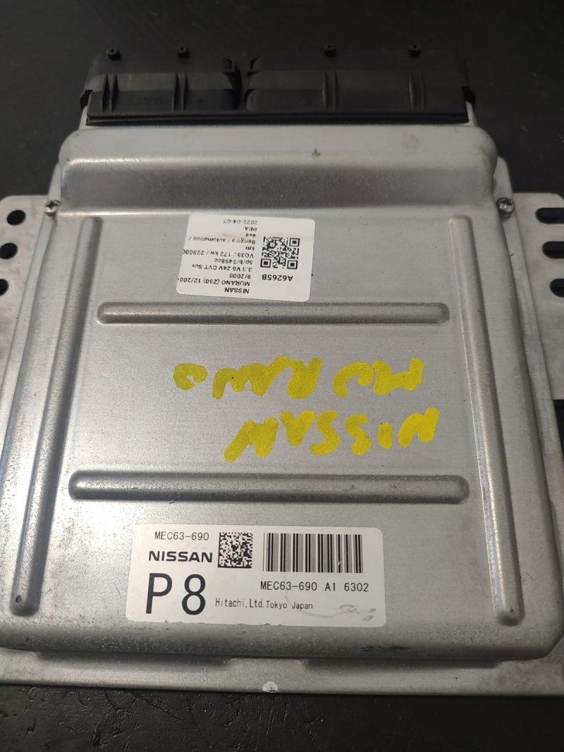 Calculator motor,  ECU , NISSAN MURANO COD MEC63-690   FACTURA SI GARANTIE
