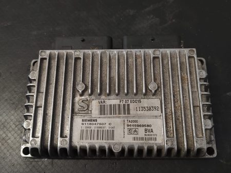 Calculator motor , ECU Citroen C5 COD S118047507C  9645969580   FACTURA SI GARANTIE