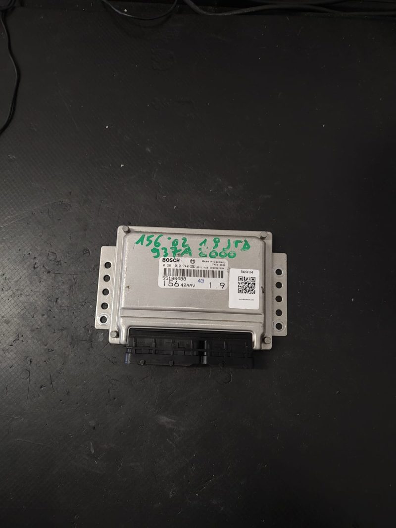 Calculator motor ECU , ALFA ROMEO 156, 1997-2007 COD 0281010740 55186488   FACTURA SI GARANTIE - imagine 3