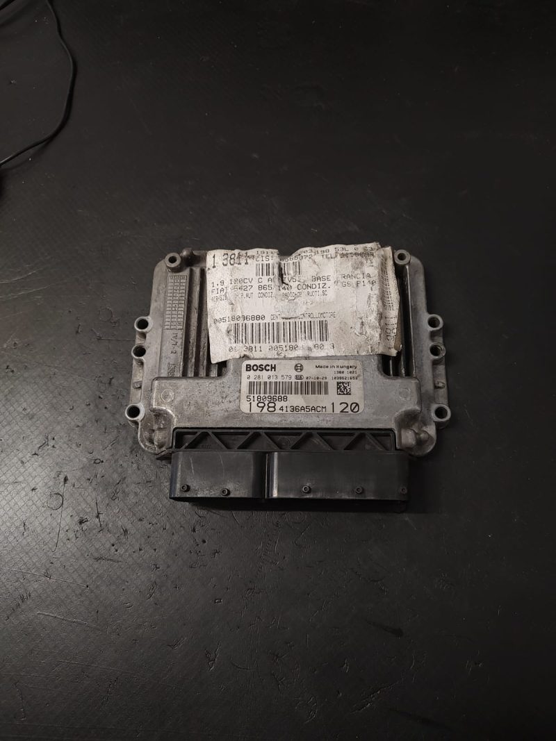Calculator motor ECU , FIAT BRAVO 1.9 JTD COD 0281013579 51809688   FACTURA SI GARANTIE