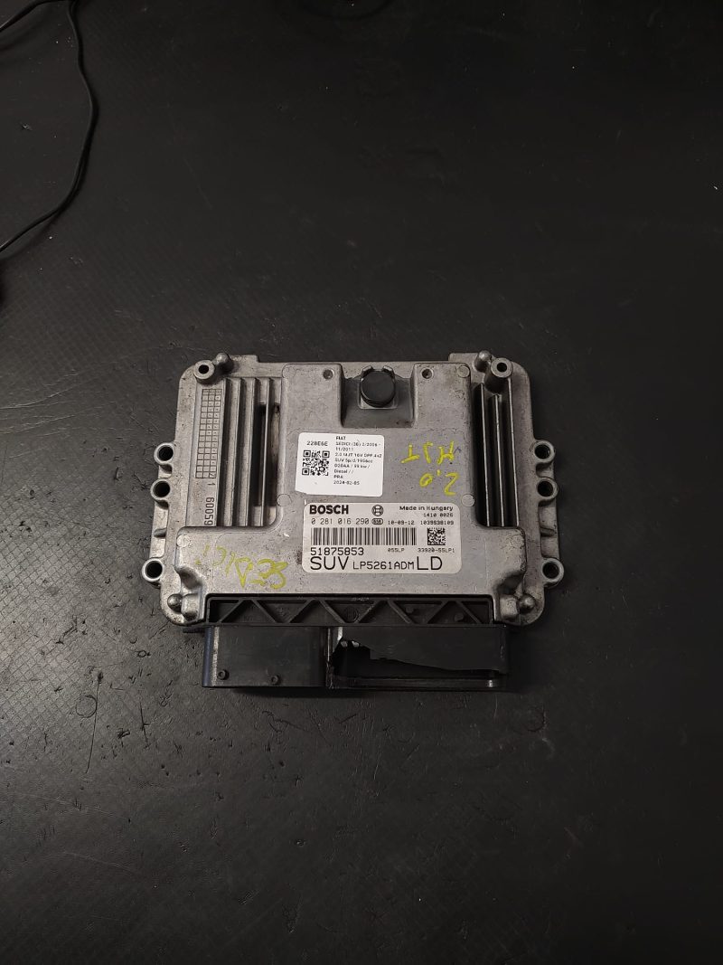 Calculator motor ECU ,  Suzuki SX4 ,  2.0DDIS COD 0281016290 51875853   FACTURA SI GARANTIE