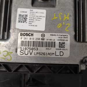 Calculator motor ECU ,  Suzuki SX4 ,  2.0DDIS COD 0281016290 51875853   FACTURA SI GARANTIE - imagine 2