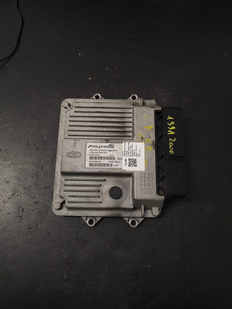 Calculator motor ECU , LANCIA  YPSILON , 2003 -2006, 1.3 MULTIJET COD 51825023 MJD6F3Y5    FACTURA SI GARANTIE