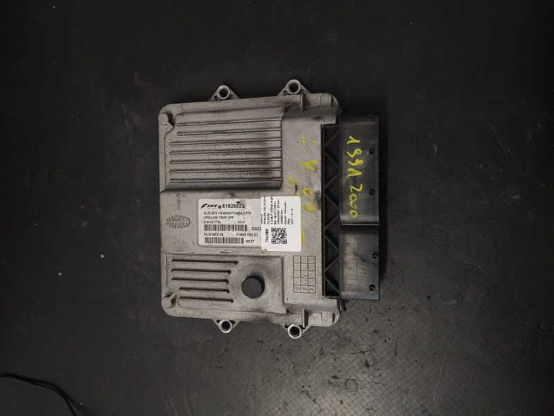 Calculator motor ECU , LANCIA  YPSILON , 2003 -2006, 1.3 MULTIJET COD 51825023 MJD6F3Y5    FACTURA SI GARANTIE - imagine 4