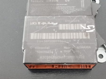 CALCULTOR AIRBAG , FIAT 500 COD 51943893  FACTURA SI GARANTIE