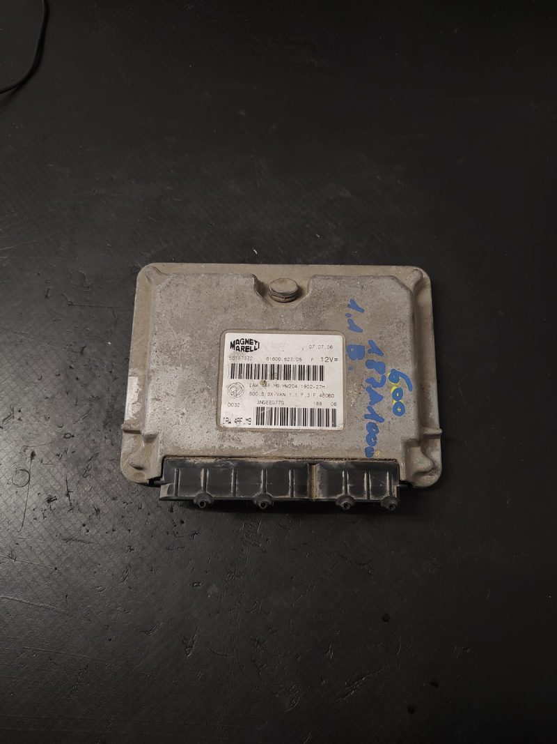 Calculator motor ECU , FIAT PUNTO , FIAT SEICENTO  COD 55187372  61600.627.05   FACTURA SI GARANTIE