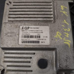 Calculator motor ECU, LANCIA YPSILON , 2003 -2006 COD 55192097   FACTURA SI GARANTIE - imagine 2
