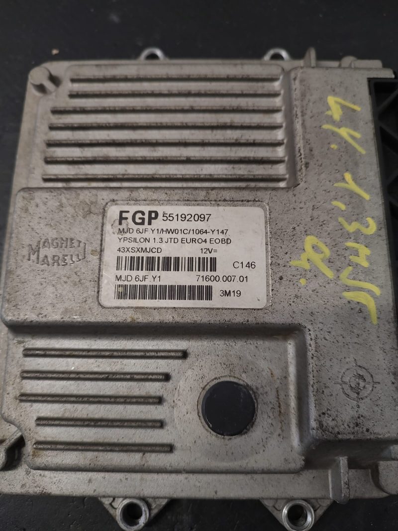Calculator motor ECU, LANCIA YPSILON , 2003 -2006 COD 55192097   FACTURA SI GARANTIE - imagine 2