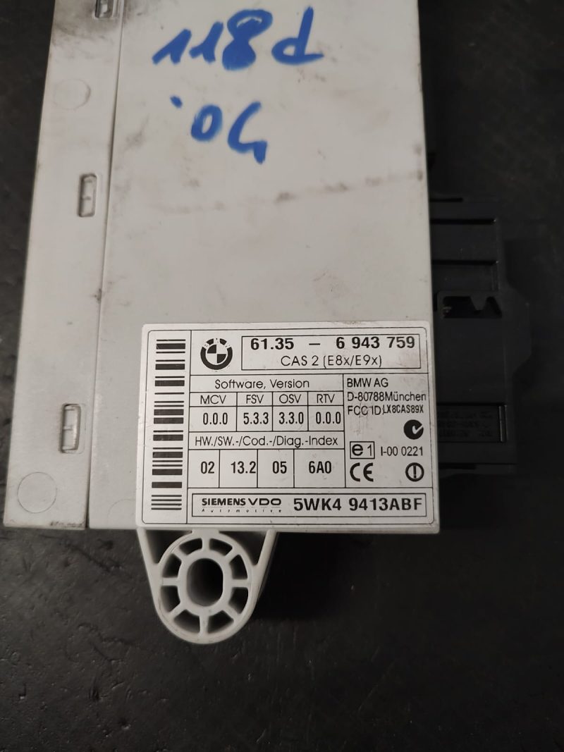 CALCULATOR CONFORT , BMW E90, E91, E88 COD 5WK49413ABF 6943759    FACTURA SI GARANTIE - imagine 2