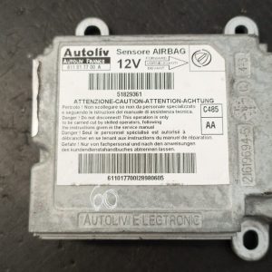 CALCULATOR AIRBAG , FIAT DOBLO , 2007 COD 611017700a  FACTURA SI GARANTIE - imagine 3