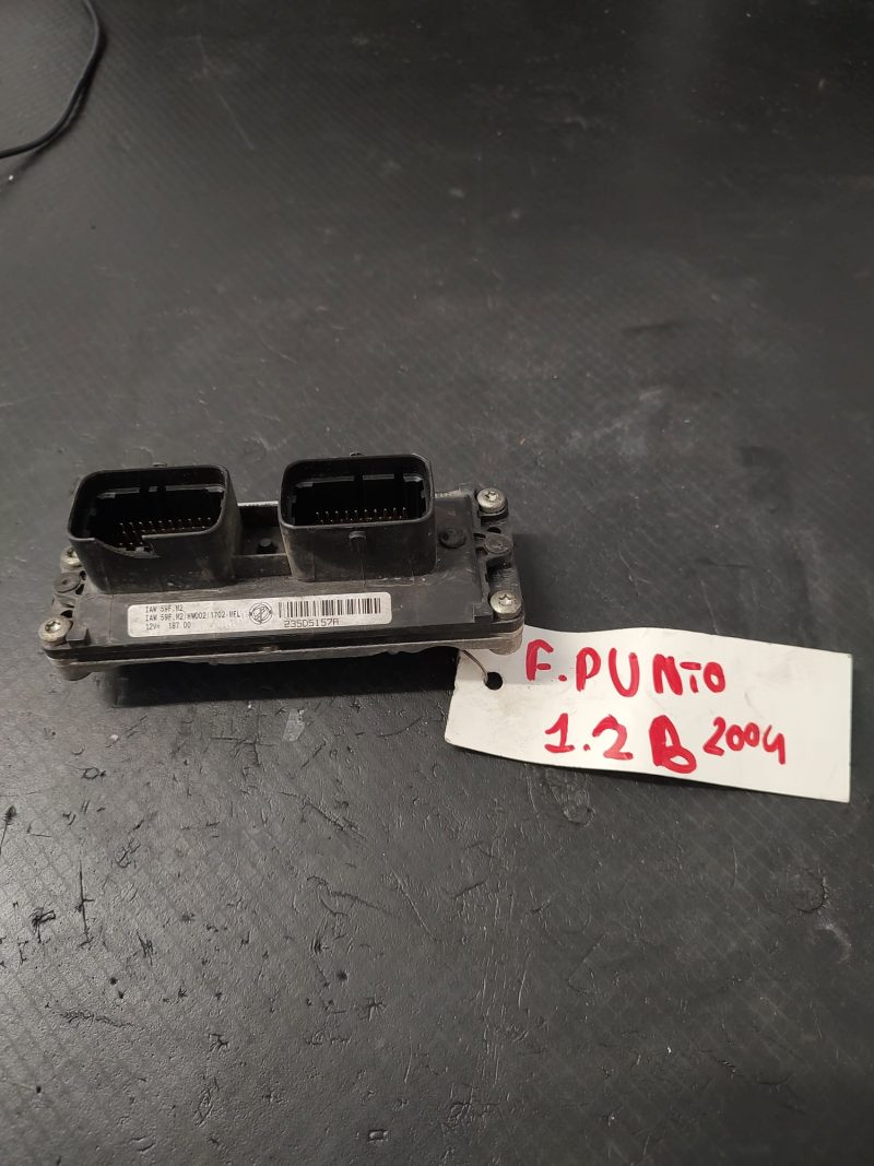 Calculator motor ECU, FIAT PUNTO, 1.2 BENZINA  COD 6160038904 46760606 IAW59F.M2    FACTURA SI GARANTIE - imagine 2