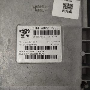 Calculator motor ECU, PEUG 206, CITROEN C3 COD 9645989480 IAW 48P2   FACTURA SI GARANTIE - imagine 3