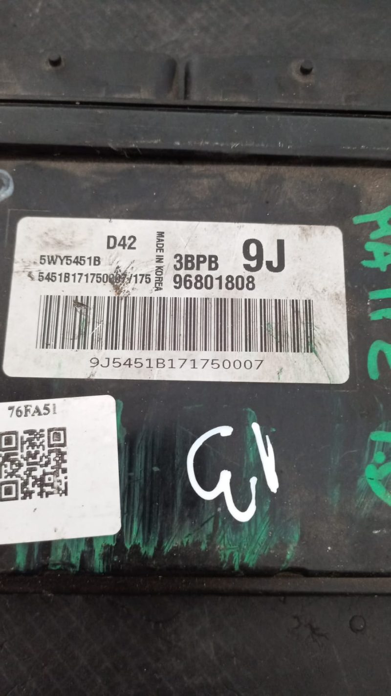 CALCULATOR MOTOR , ECU DAEWOO MATIZ , 1998 COD 96801808 FACTURA SI GARANTIE - imagine 3