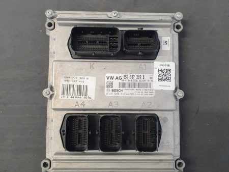 CALCULATOR ECU CALCULATOR MOTOR AUDI Q7 3,0 TDI COD 059907309b 0281030218 FACTURA SI GARANTIE