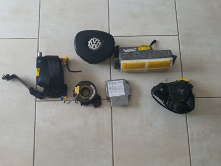 KIT AIRBAG VOLAN  CENTURI AIRBAG PASAGER  CALCULATOR AIRBAG  VW TOURAN  COD 1T0909605  1T0880201A  1T0880204  1T0857706B  1T1857705  FACTURA SI GARANTIE