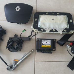 Kit Airbag Volan  Airbag Pasager Centuri Spirala Volan  Calculator Airbag RENAULT MEGANE 3 COD 285587230R 985250003R 985100007R 868850008R 868840008R FACTURA SI GARANTIE