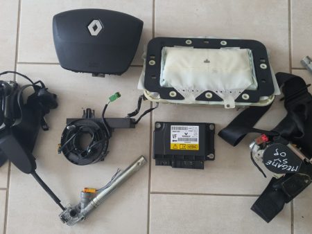 Kit Airbag Volan  Airbag Pasager Centuri Spirala Volan  Calculator Airbag RENAULT MEGANE 3 COD 285587230R 985250003R 985100007R 868850008R 868840008R FACTURA SI GARANTIE