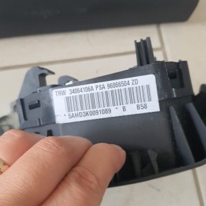 KIT AIRBAG CALCULATOR  ANSAMBLU MANETE SEMNALIZARE STERGATOR  AIRBAG VOLAN  VOLAN  CENTURI AIRBAG SOFER  CITROEN C4 PICASSO COD 610955800 96644965XT 96866504 9654964477 9654964377 96600568 FACTURA SI GARANTIE - imagine 4