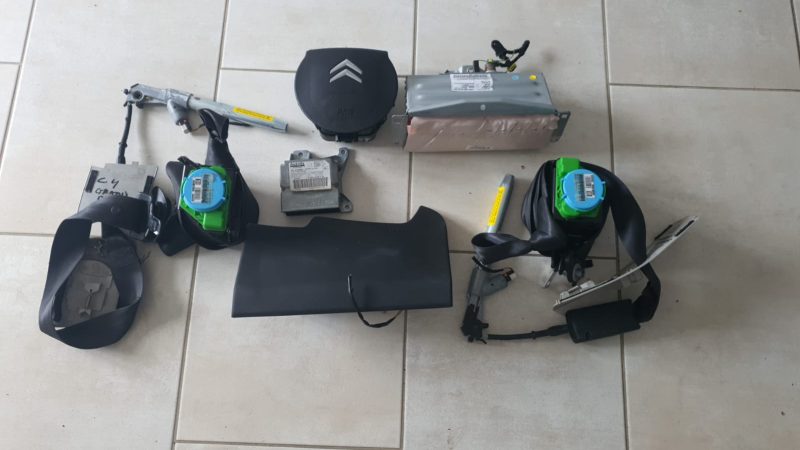 Kit Airbag Volan Airbag Pasager Airbag  sofer Calculat Airbag Centuri CITROEN C4 PICASSO COD 610955800 9688582280 96866504 96600668ZD 30371435A 9654964377 9654964477 FACTURA SI GARANTIE - imagine 10