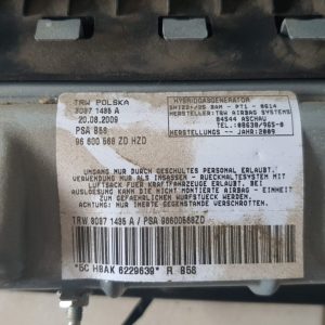 Kit Airbag Volan Airbag Pasager Airbag  sofer Calculat Airbag Centuri CITROEN C4 PICASSO COD 610955800 9688582280 96866504 96600668ZD 30371435A 9654964377 9654964477 FACTURA SI GARANTIE - imagine 6