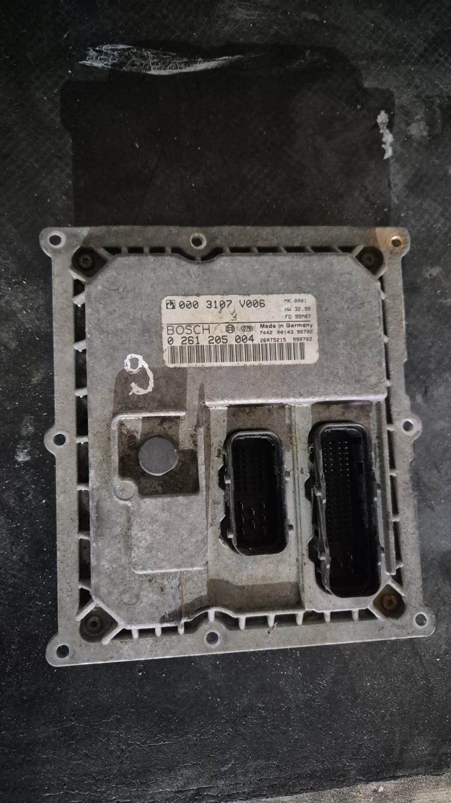 CALCULATOR MOTOR ECU Smart ForTwo 0.6 benzină COD 0261205004 0003107V006 FACTURA SI GARANTIE