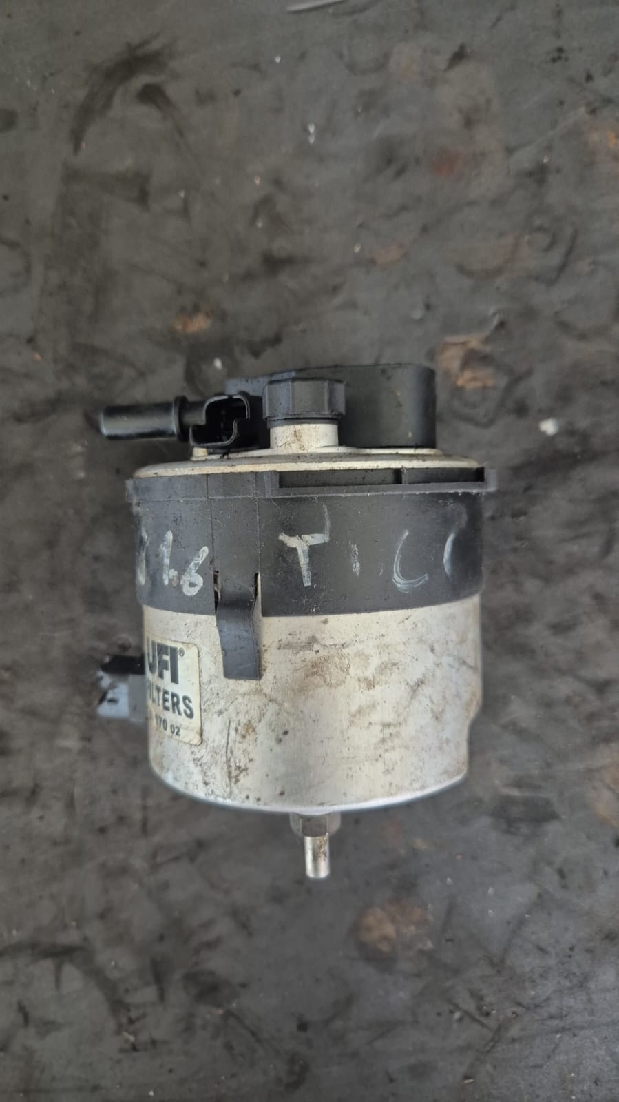 Filtru combustibil +Senzor temperatura combustibil FORD FOCUS 2 1.6 TDCI COD 9659010880 FACTURA SI GARANTIE