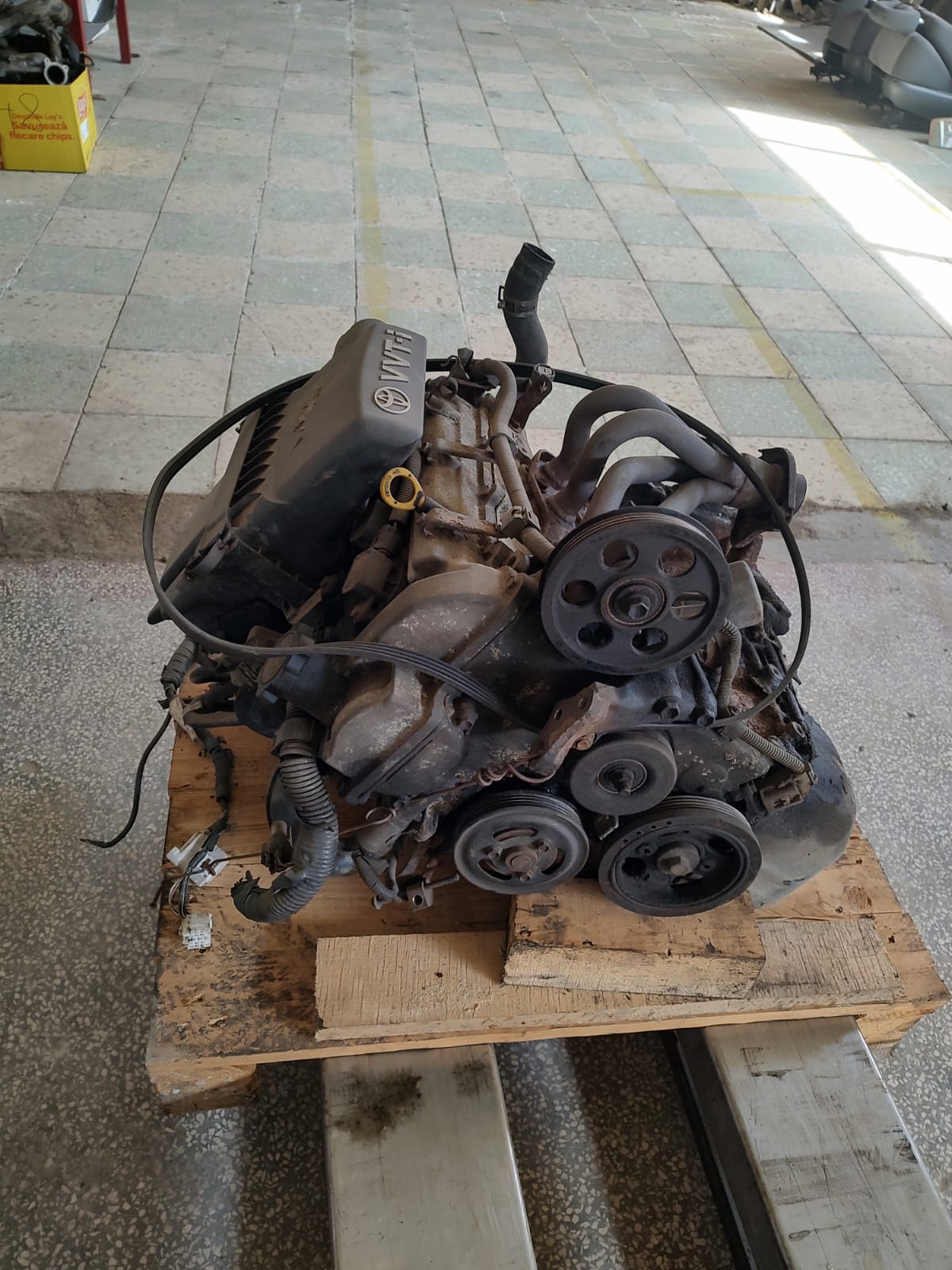 MOTOR TOYOTA YARIS 1.0I 16V 2005 TIP-1SZ-FE FACTURA SI GARANTIE