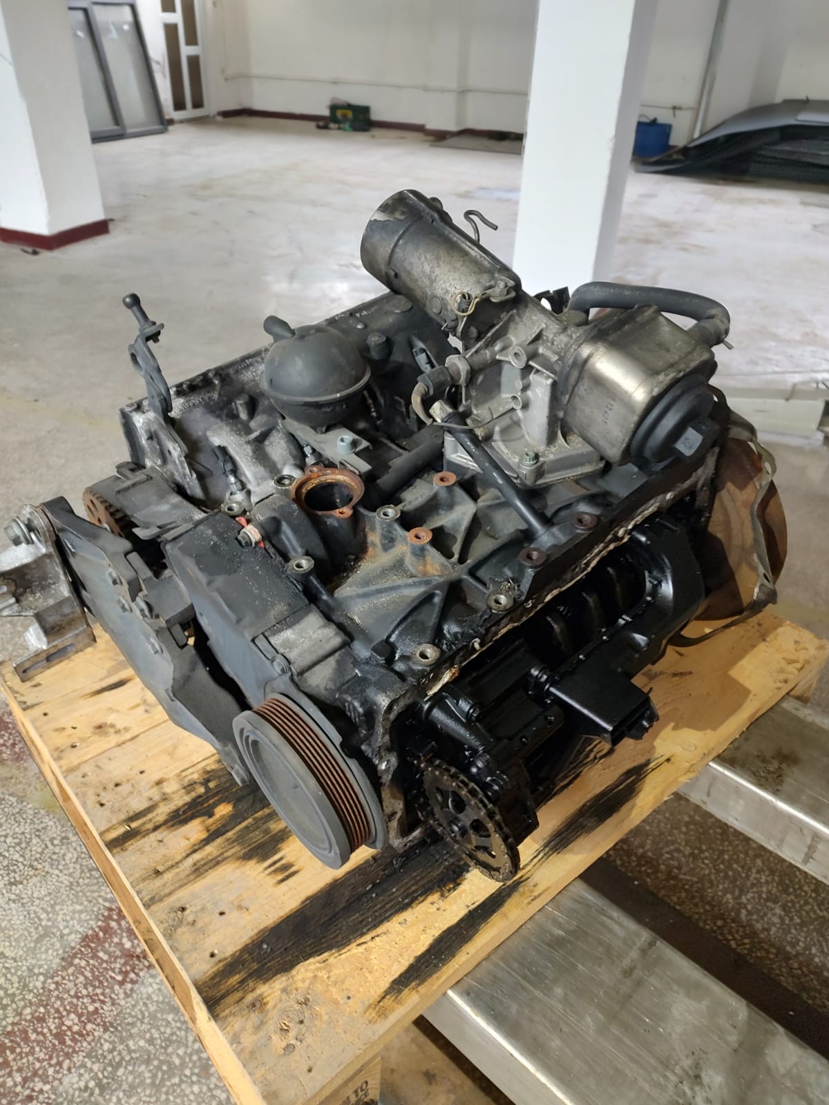 Motor VW Sharan Alhambra Galaxy 1.9 tdi Cod Motor AUY FACTURA SI GARANTIE