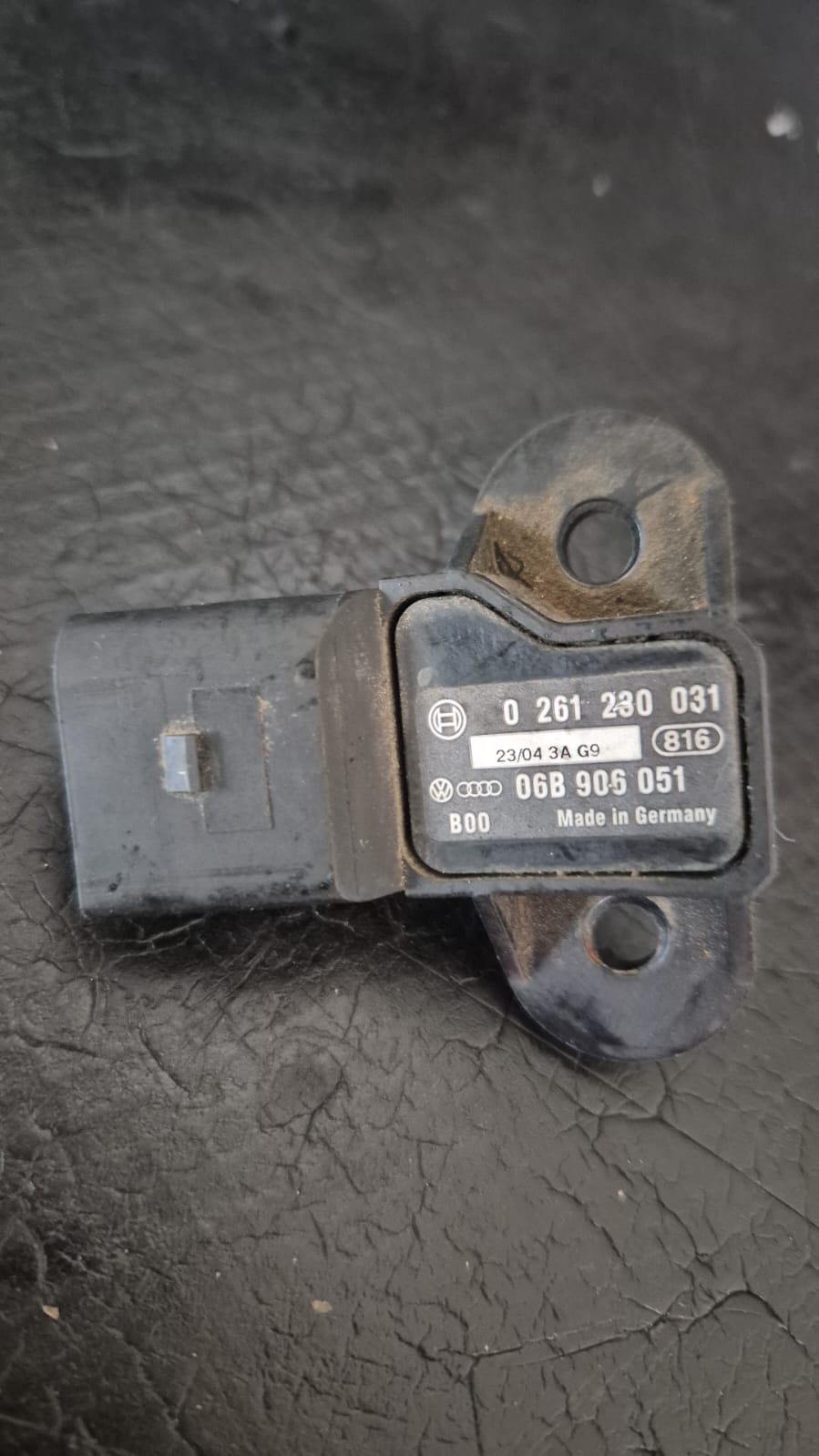 SENZOR PRESIUNE GAZE SENZOR MAP VW SKODA AUDI SEAT COD 0261230031 FACTURA SI GARANTIE