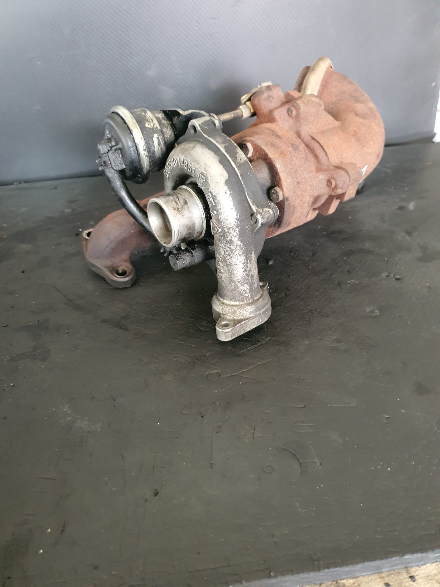 Turbo Turbina Turbocompresor Turbosuflanta FORD FIESTA 6  1.4TDCI PEUGEOT 206 1.4 HDI  COD 54399710009 FACTURA SI GARANTIE