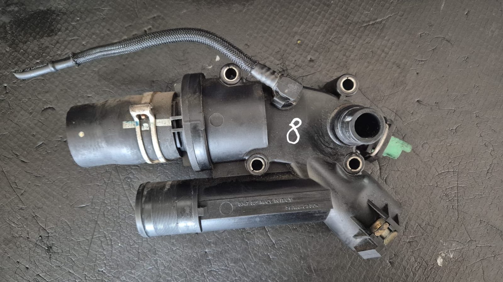 CARCASA TERMOSTAT CU SENZOR FORD MONDEO 3 2.2 TDCI COD 9657182080 FACTURA SI GARANTIE